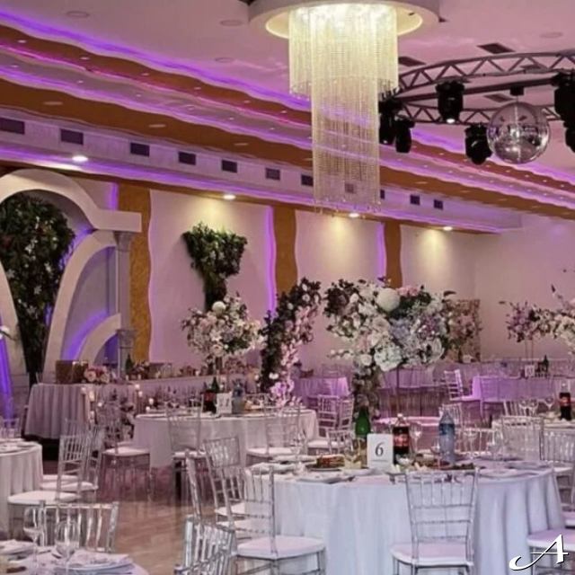 Doček Nove godine - dekorisana sala