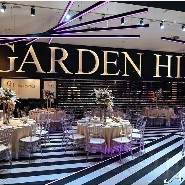 Hotel Garden Hill - dekorisan sala za proslavu