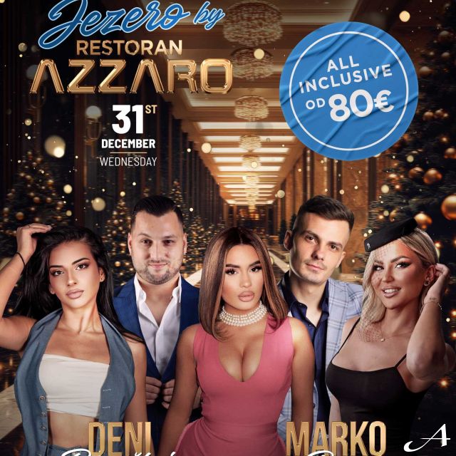 Doček Nove godine - petoro ljudi