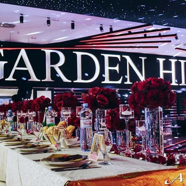 Hotel Garden Hill - dekorisan sto za doček