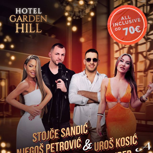 Hotel Garden Hill - izvođači za doček