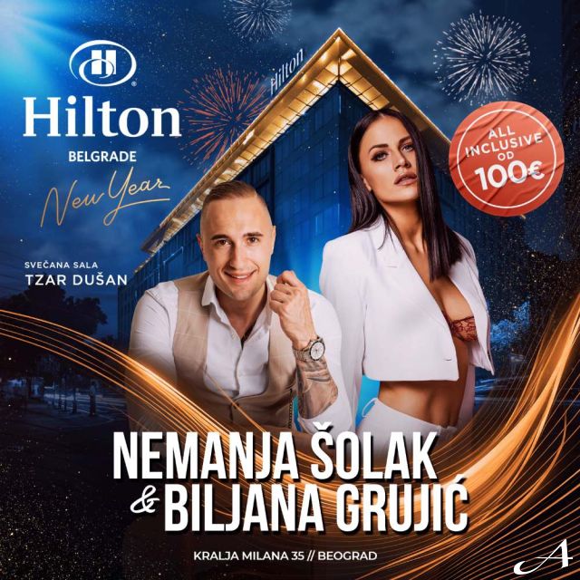 Hotel Hilton - doček Nove godine