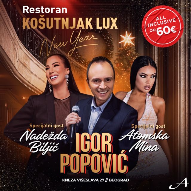 Restoran Košutnjak Lux - izvođači za doček