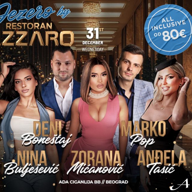 Nova godina - izvođači za doček