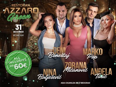 Restoran Azzaro Green Club Nova godina 2027 Restoran Azzaro Green Club Nova godina 2027