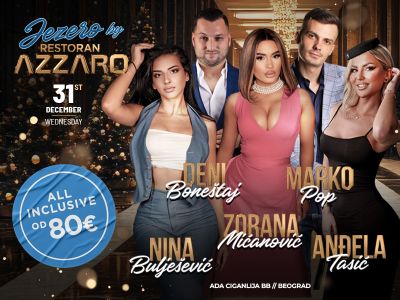 Restoran Jezero by Azzaro Nova godina 2027 Restoran Jezero by Azzaro Nova godina 2027