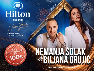 Hilton Hotel - Doček Nove godine 2027 Hilton Hotel - Doček Nove godine 2027